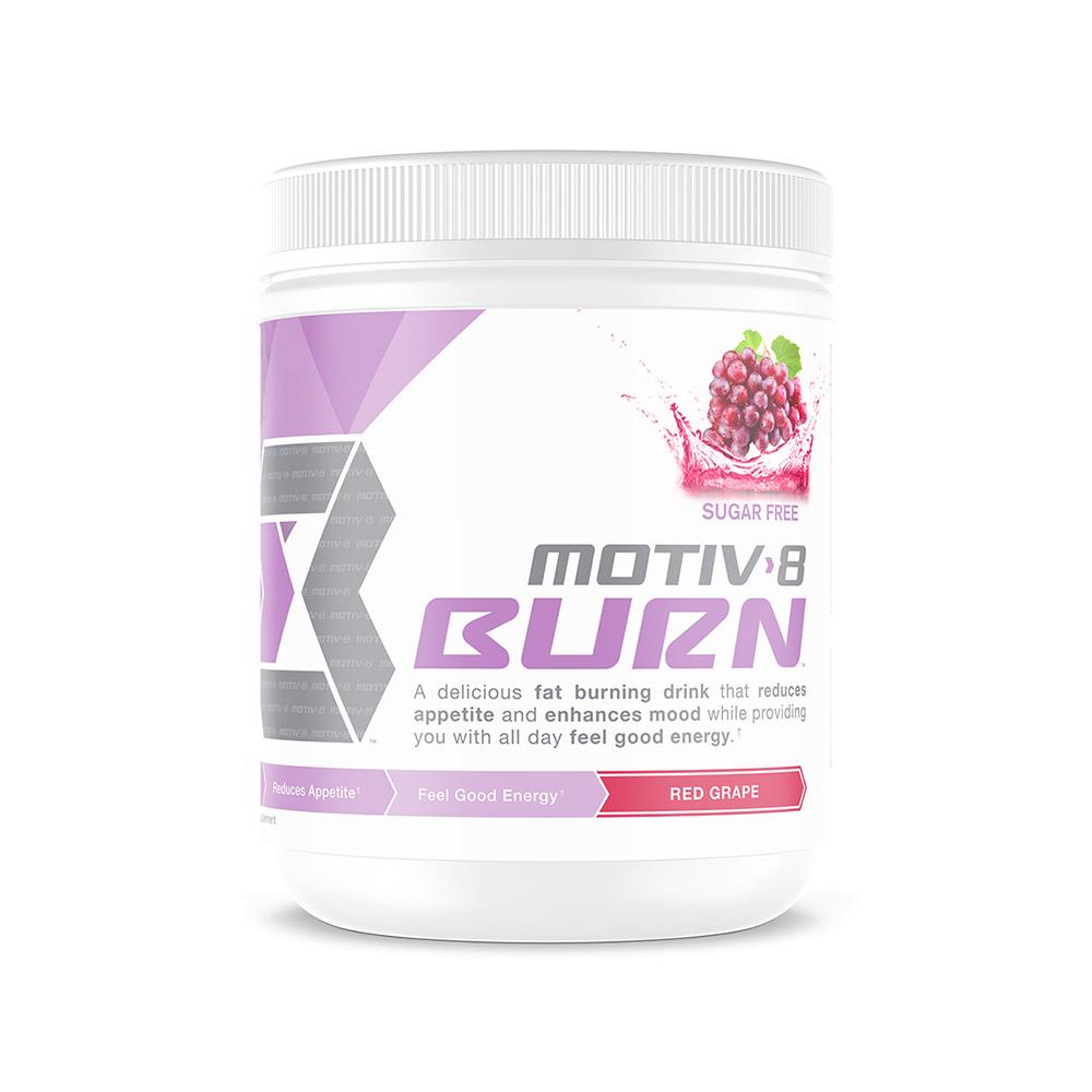 Motiv-8 Burn 30 Servings | Fat Burner Diet/Energy Motiv-8 Red Grape