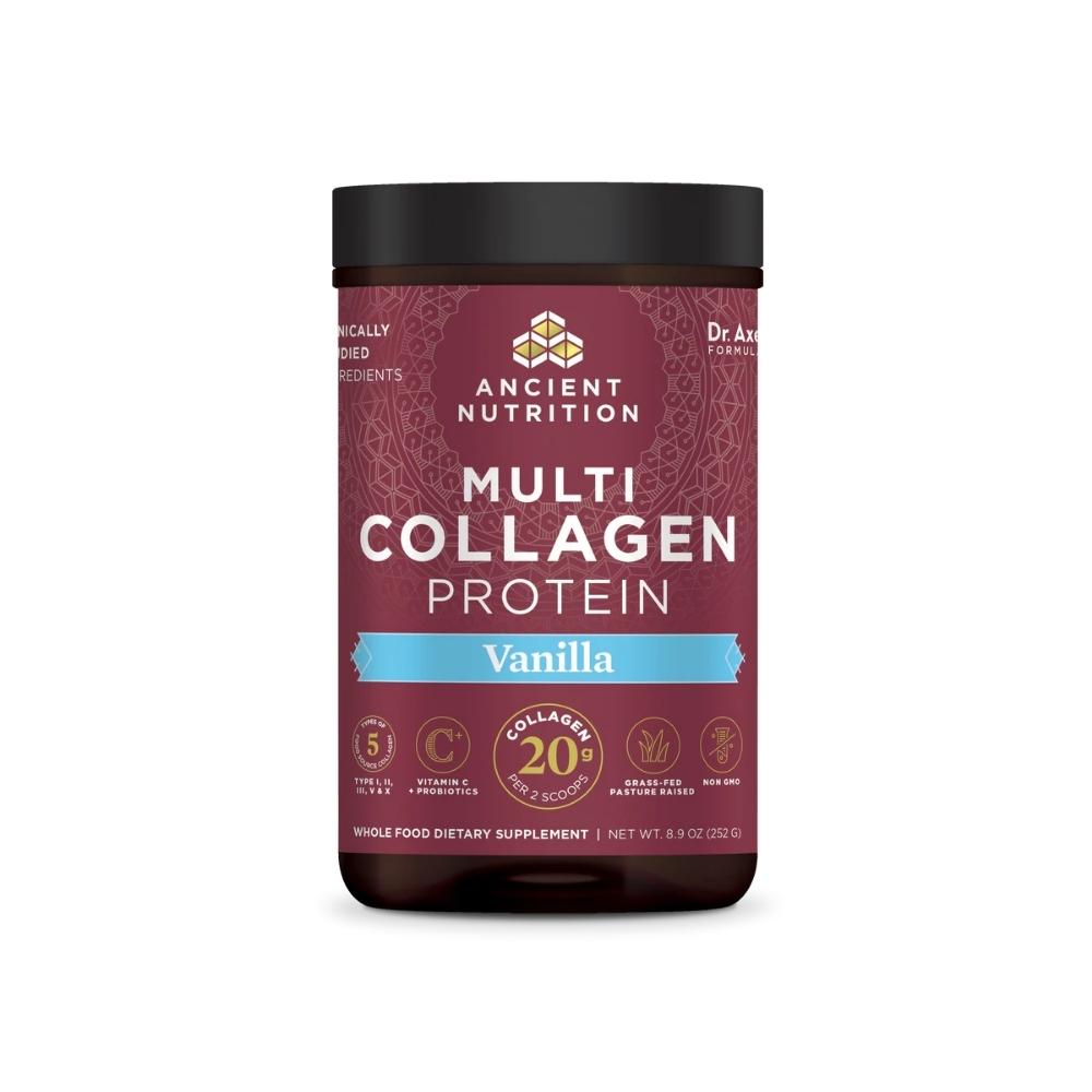 Ancient Nutrition Dr. Axe Multi Collagen Protein 24 Servings Vanilla Specialty Health Products Ancient Nutrition