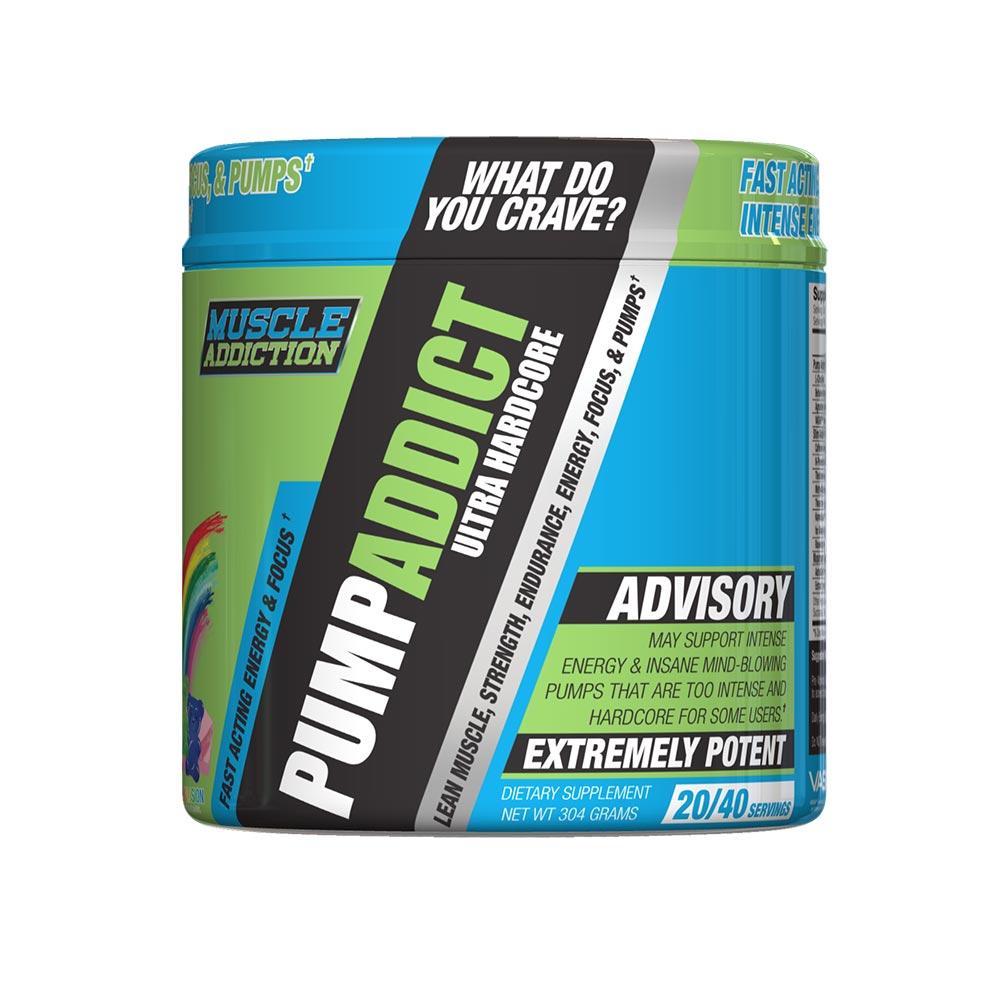 Muscle Addiction Pump Addict 40/sv Pre-Workouts Muscle Addiction Candy Explosion (4602511392833)