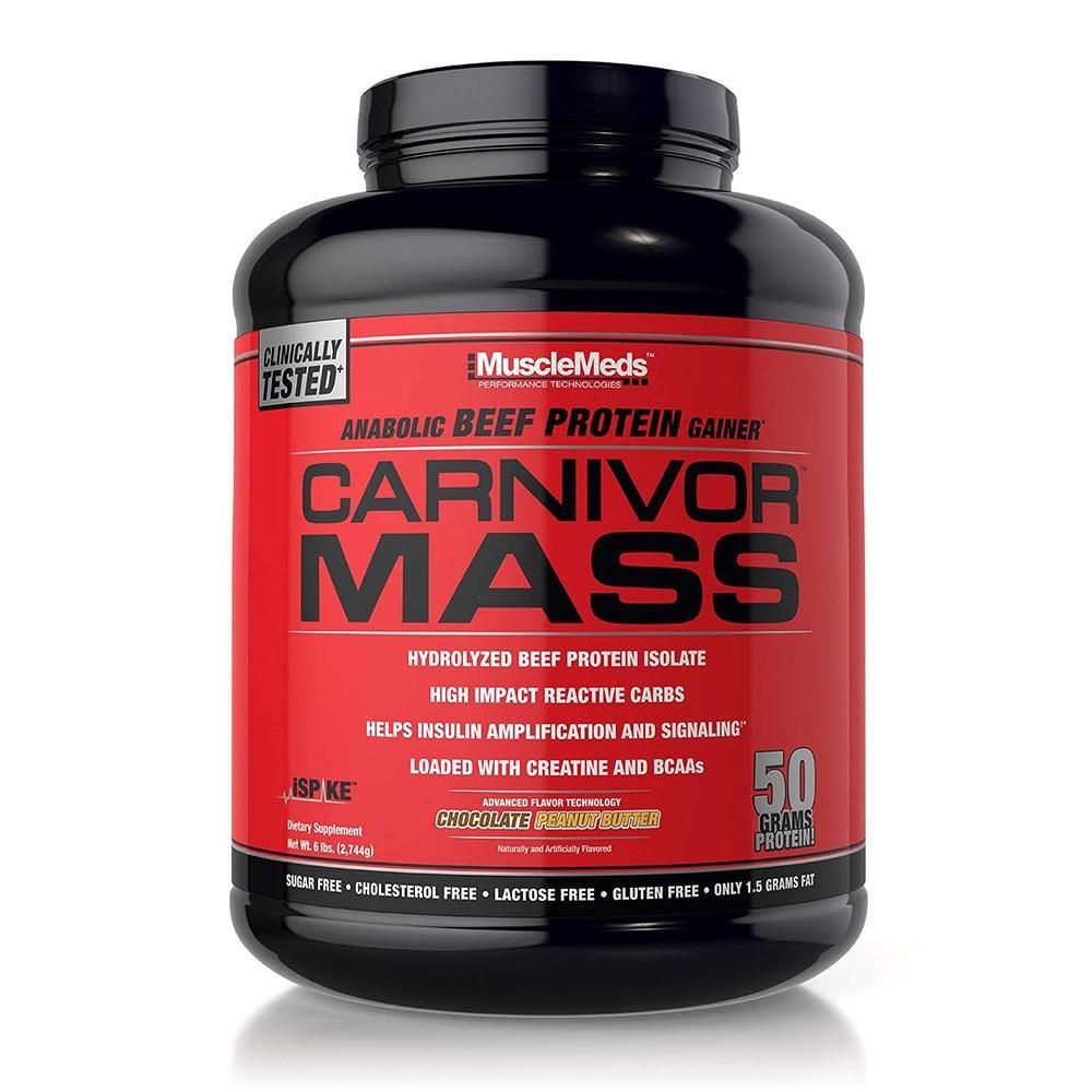 MuscleMeds Carnivor Mass 5.6 Lbs Protein MuscleMeds Chocolate Peanut Butter (1059062677547)