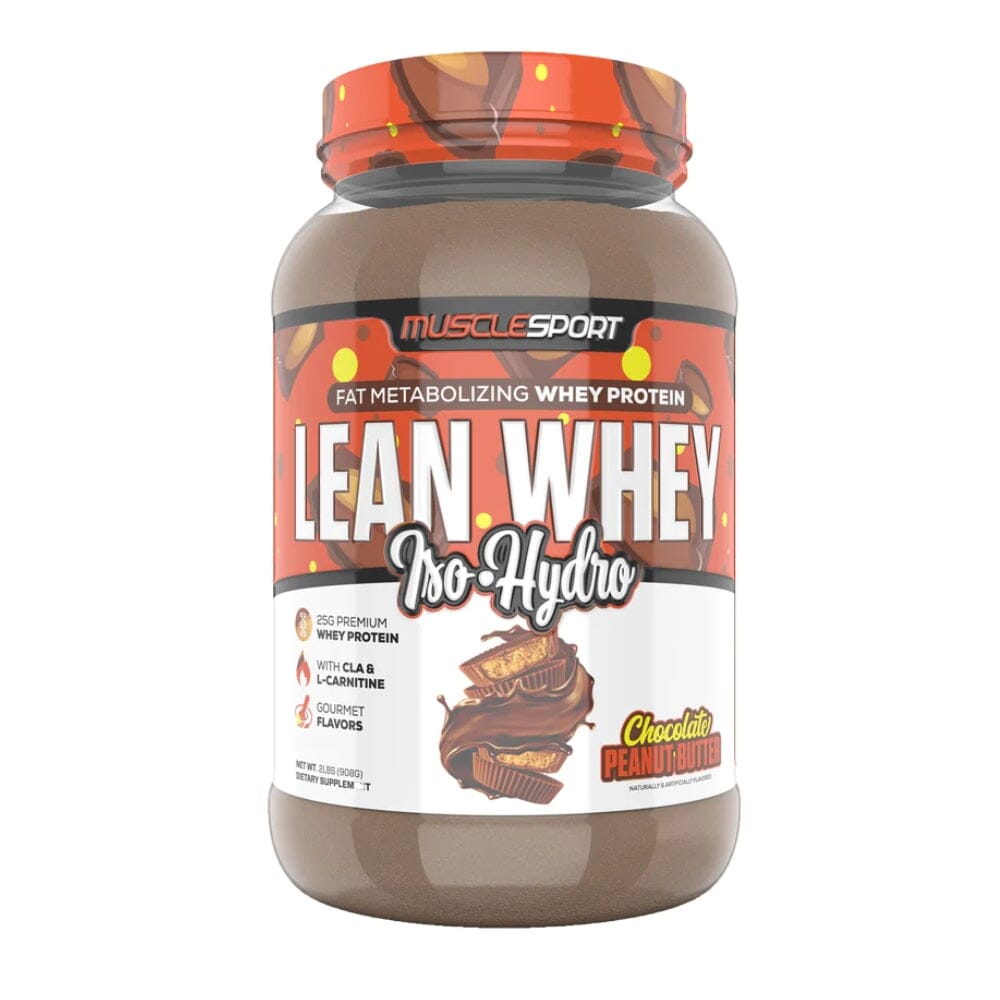 Muscle Sport Lean Whey Revolution 2lb Protein Powders Muscle Sport Chocolate Peanut Butter