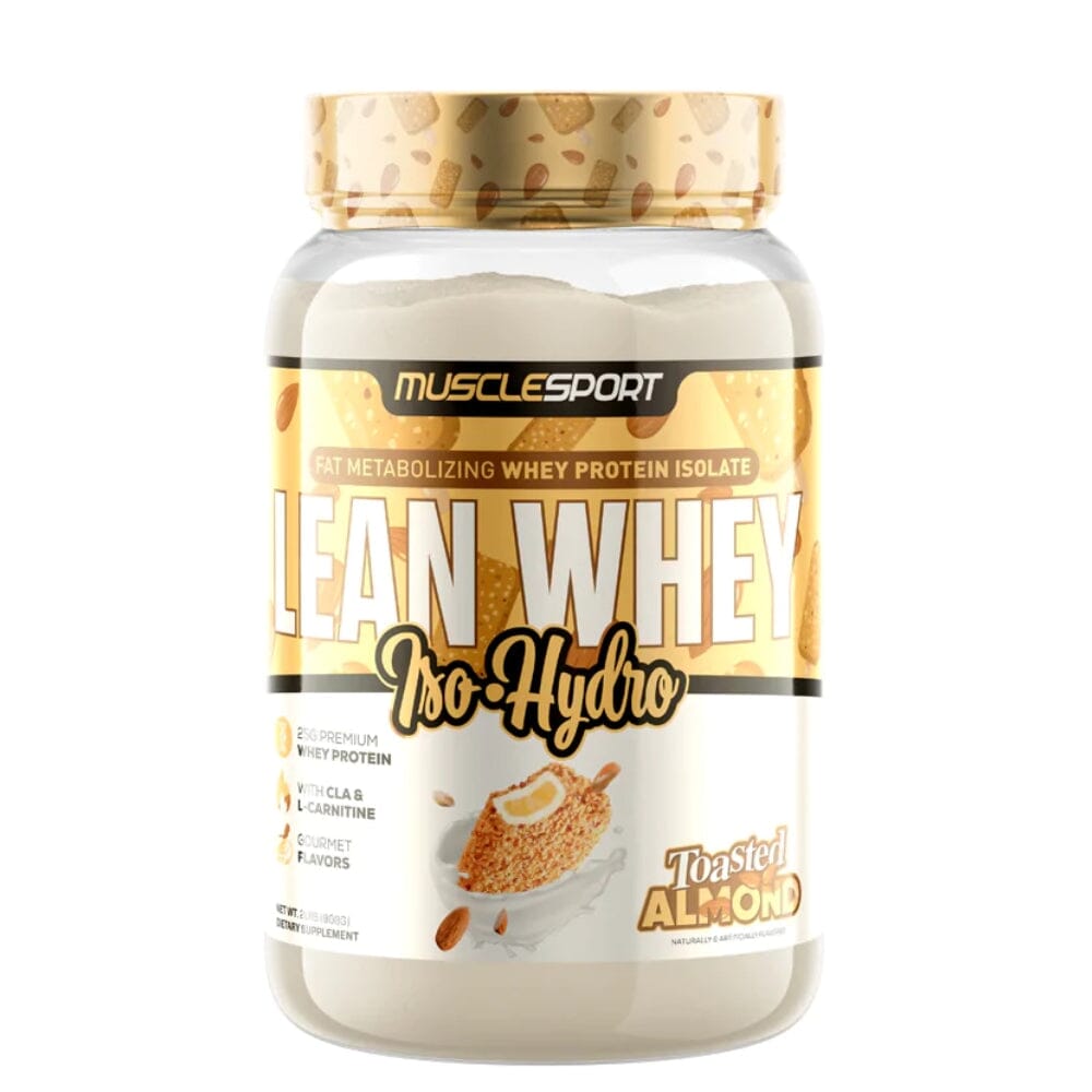 Muscle Sport Lean Whey Revolution 2lb Protein Powders Muscle Sport Toasted Almond
