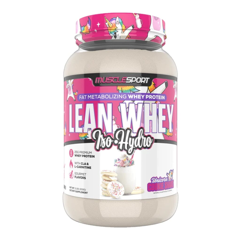 Muscle Sport Lean Whey Revolution 2lb Protein Powders Muscle Sport Unicorn Cookie Shake