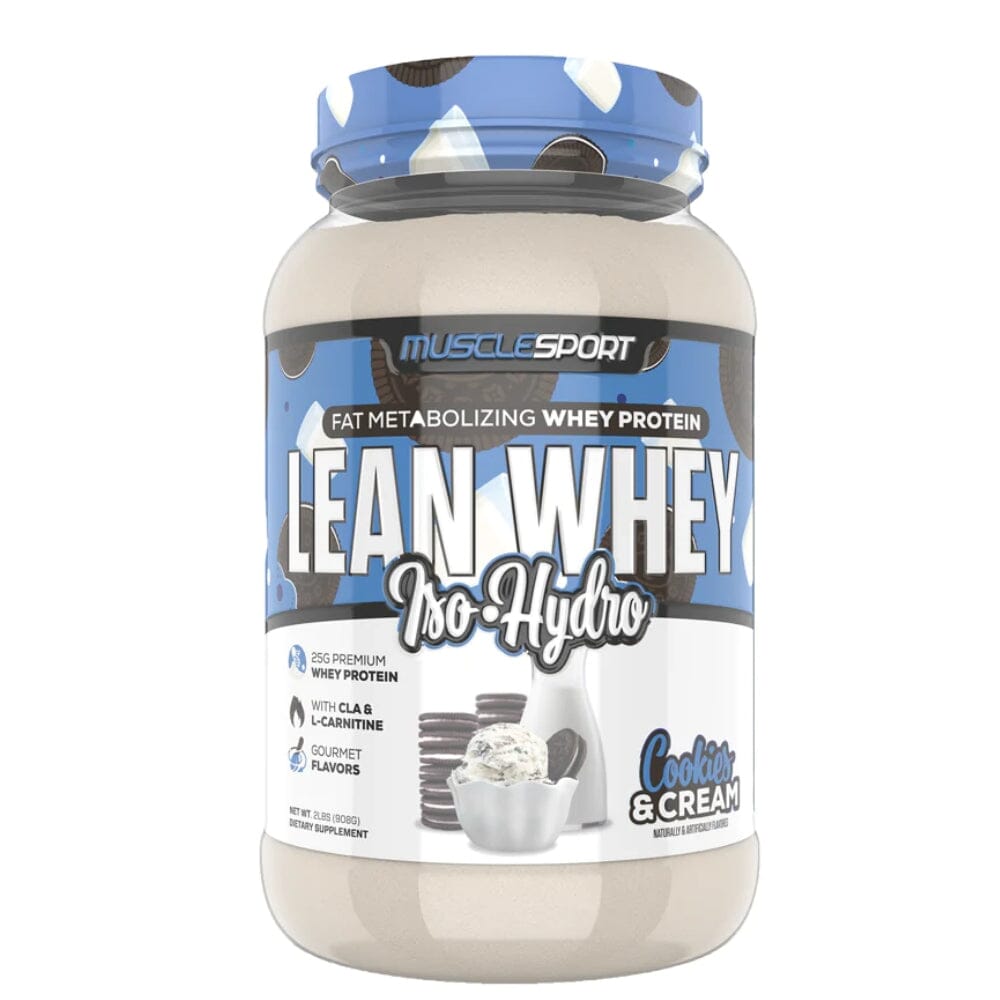 Muscle Sport Lean Whey Revolution 2lb Protein Powders Muscle Sport Cookies & Cream