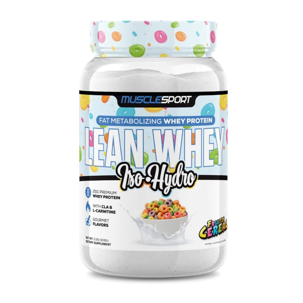Muscle Sport Lean Whey Revolution 2lb Protein Powders Muscle Sport Fruity Cereal