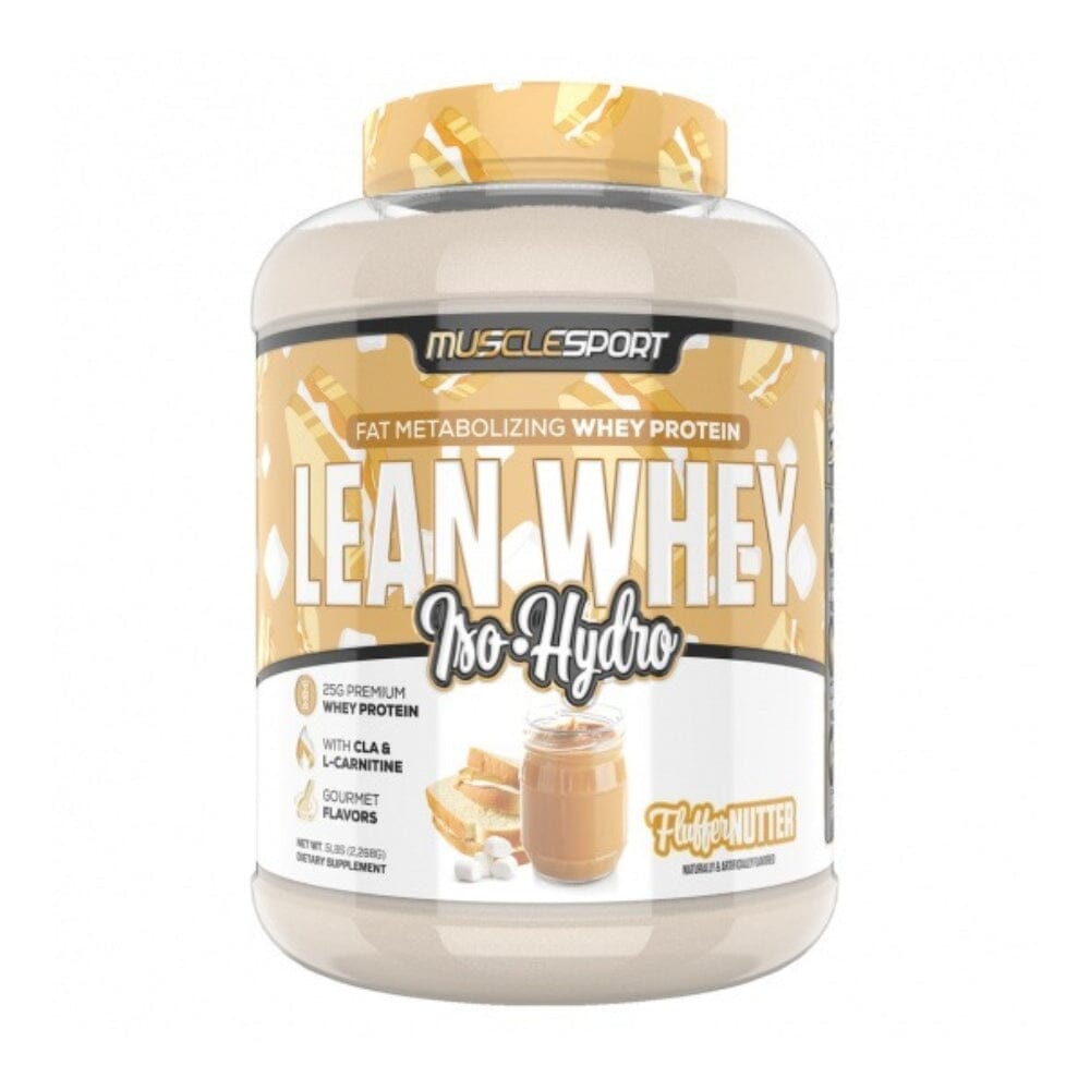 Muscle Sport Lean Whey Revolution 5lb Protein Powders Muscle Sport Fluffer Nutter