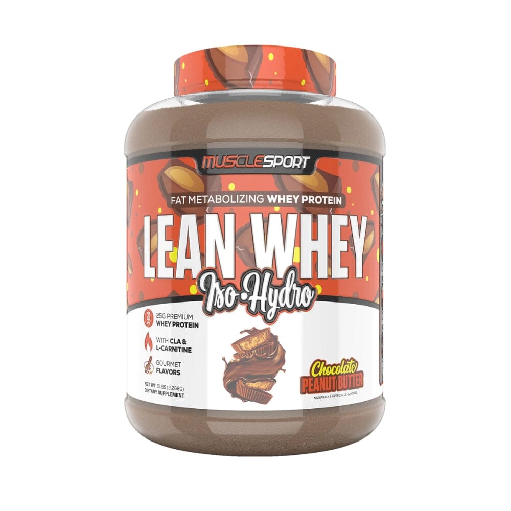 Muscle Sport Lean Whey Revolution 5lb Protein Powders Muscle Sport Chocolate Peanut Butter