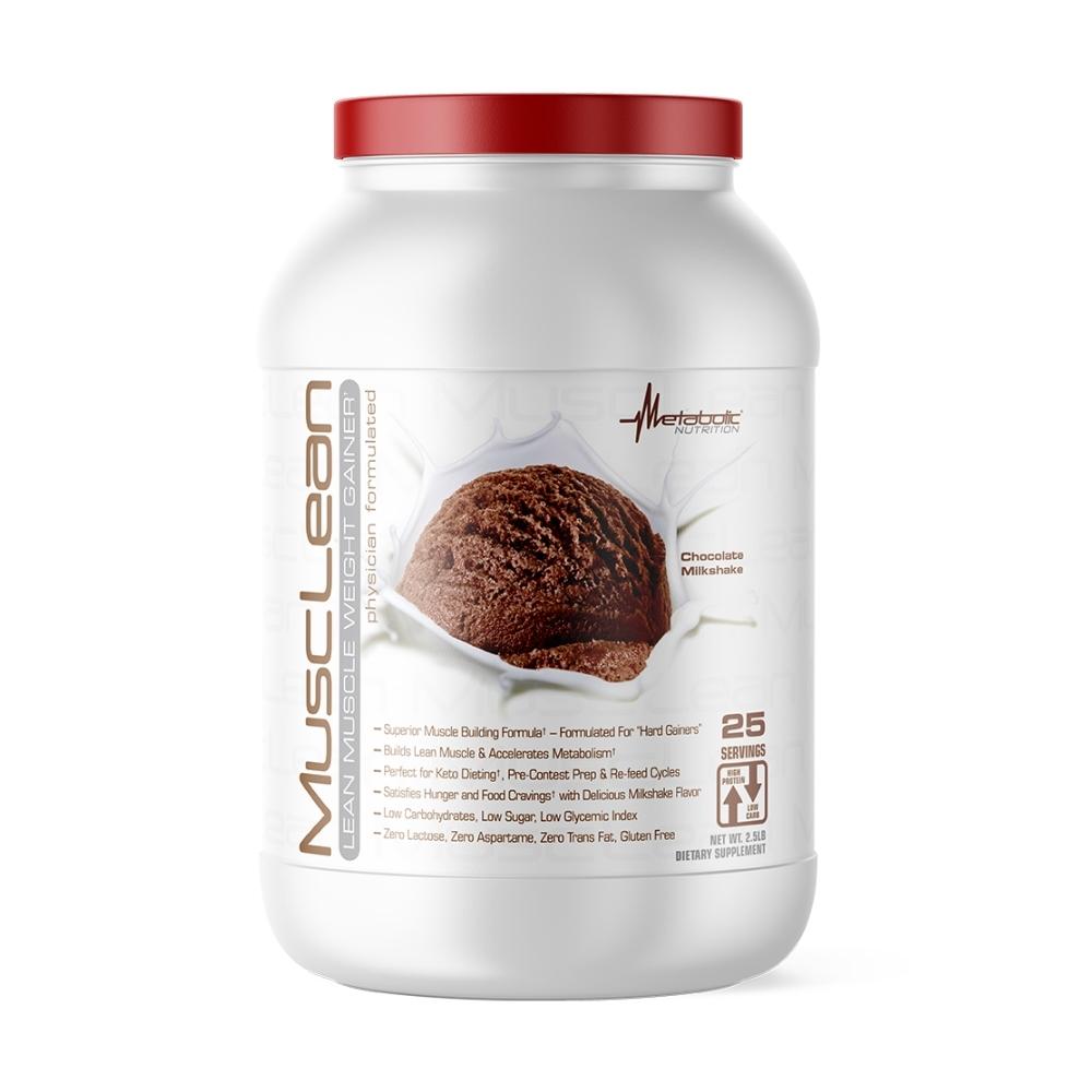 Metabolic Nutrition MuscLean 2.5 Lbs Protein Metabolic Nutrition Chocolate Milkshake