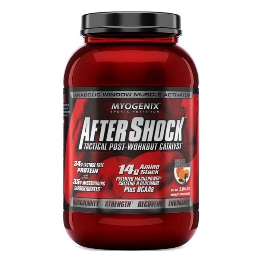 Myogenix Aftershock 15 Servings Sports Performance Recovery Myogenix Orange Avalanche