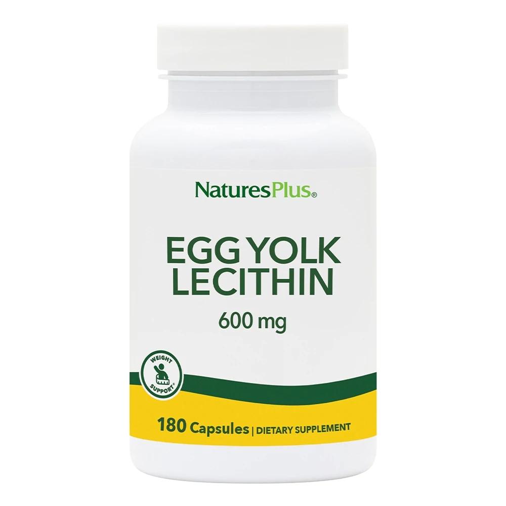 Nature's Plus Egg Yolk Lecithin 90 Capsules | Liver Function Specialty Health Products Nature's Plus