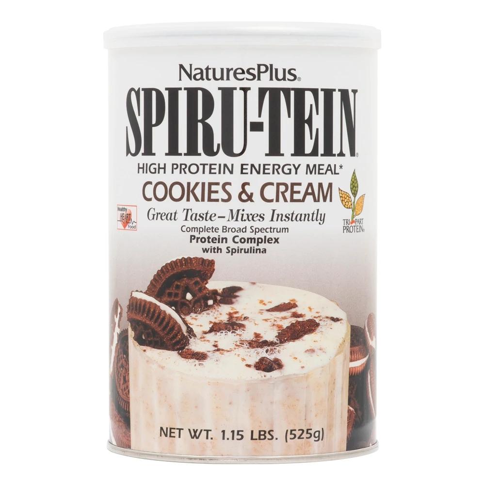 Nature's Plus Spiru-tein 1.1 Lbs Protein Nature's Plus Cookies & Cream