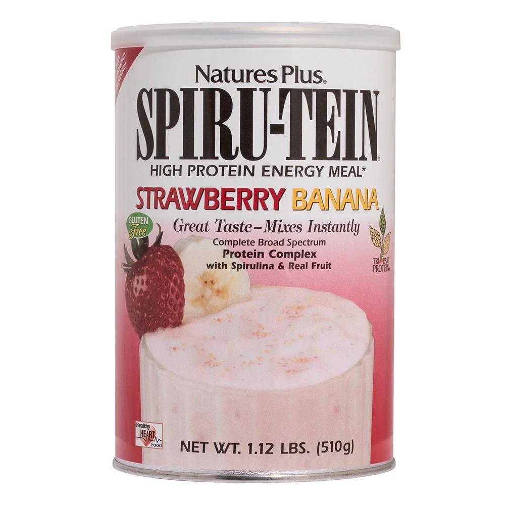 Nature's Plus Spiru-tein 1.1 Lbs Protein Nature's Plus Strawberry Banana