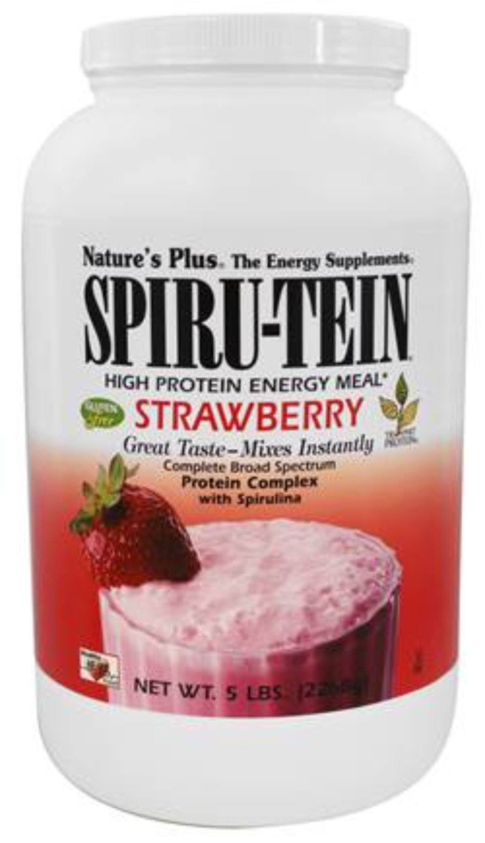 Nature's Plus Spiru-tein 5 Lbs Protein Nature's Plus Strawberry