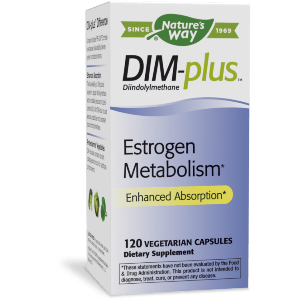 NW DIM-plus 120 Vege Capsules Specialty Health Products Nature's Way