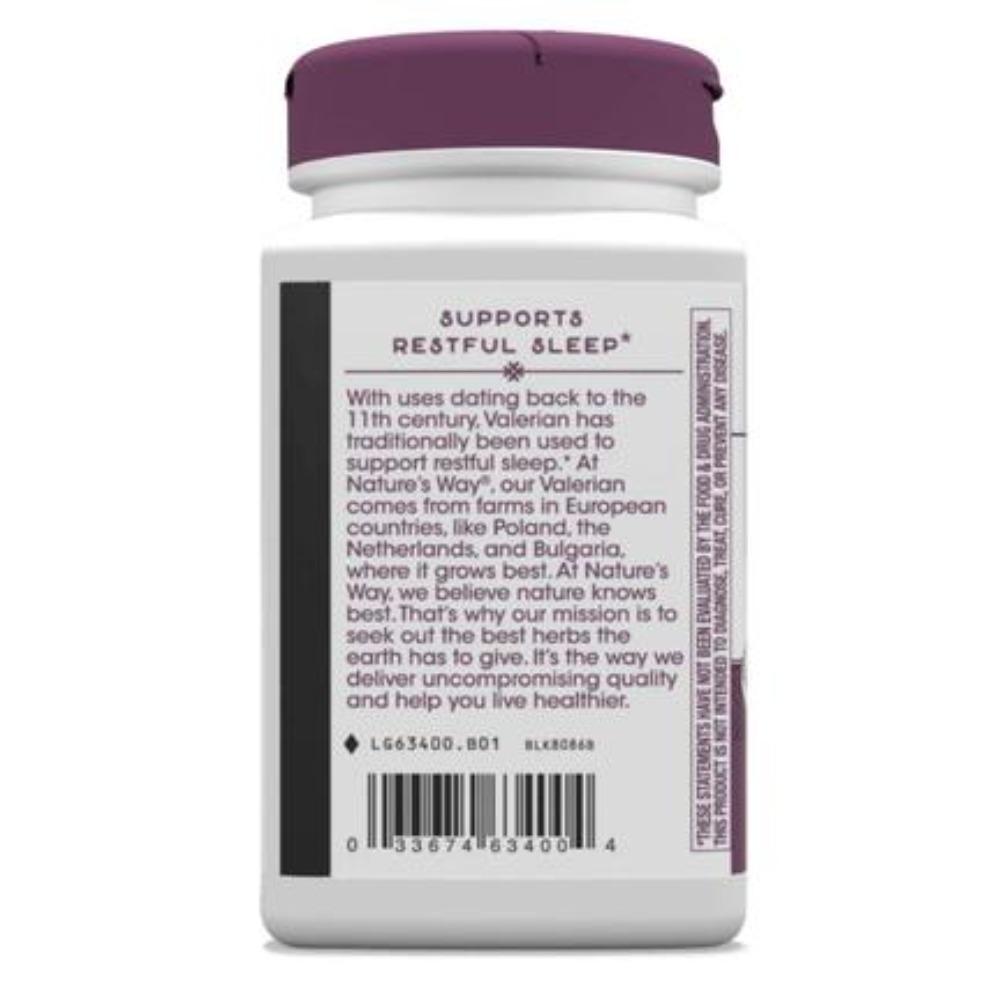 Nature's Way Valerian Nighttime 100 Tablets Herbs Nature's Way