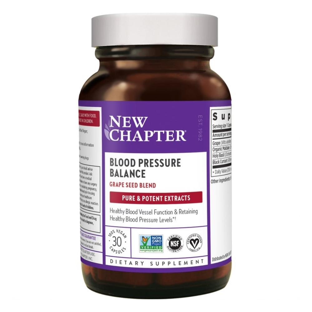 New Chapter Blood Pressure Take Care 30 Vege Capsules Other Supplements New Chapter