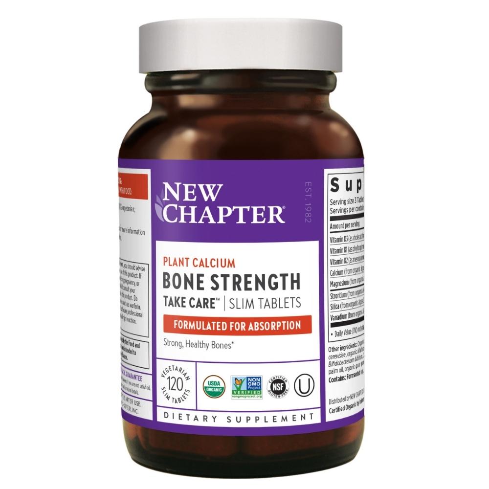 New Chapter Bone Strength Take Care 120 Tablets Minerals New Chapter