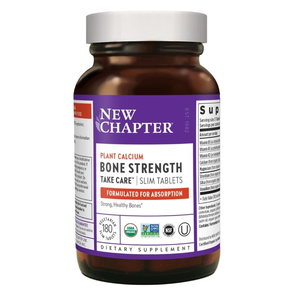 New Chapter Bone Strength Take Care 180 Tablets My Supplement Store