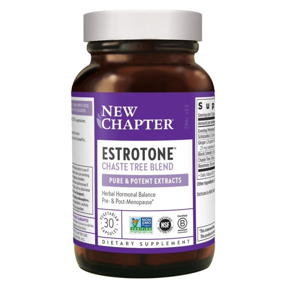 New Chapter Estrotone 30 Vege Capsules Sexual Support New Chapter