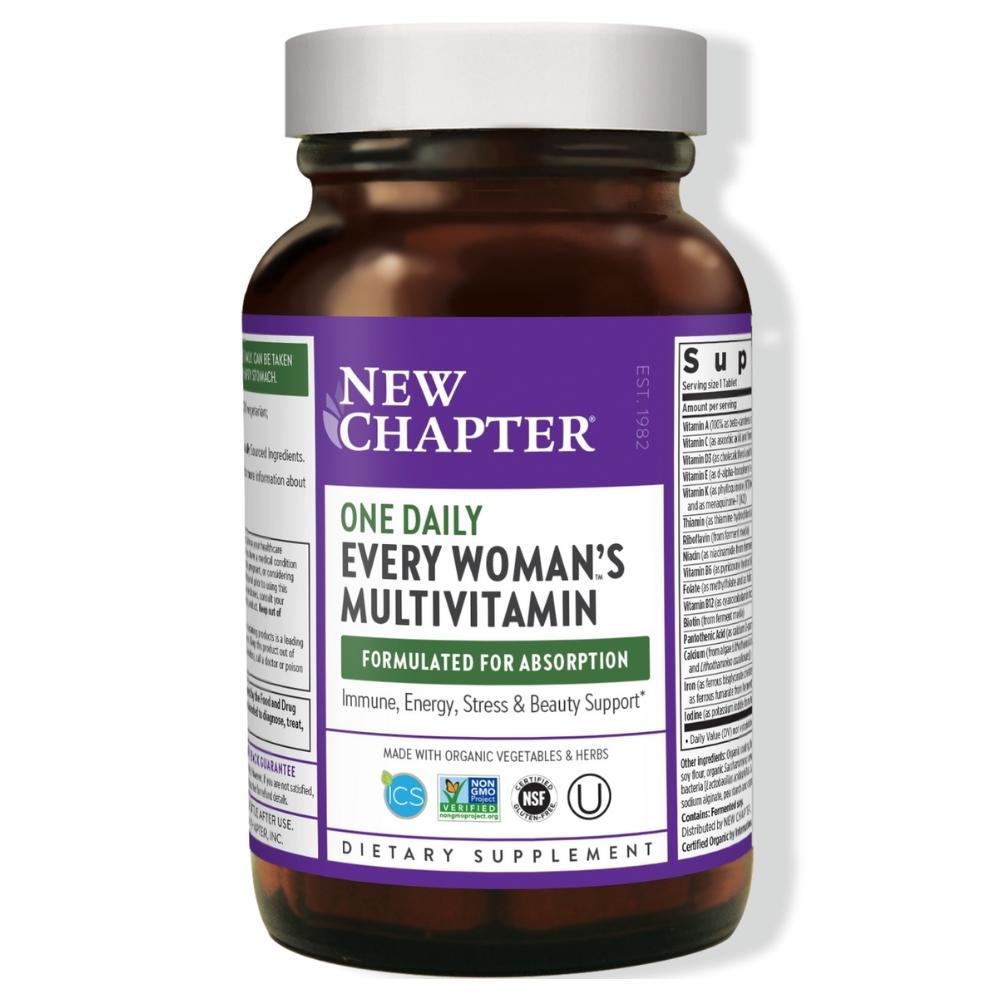 New Chapter Every Woman's One Daily 24 Tablets Vitamins New Chapter