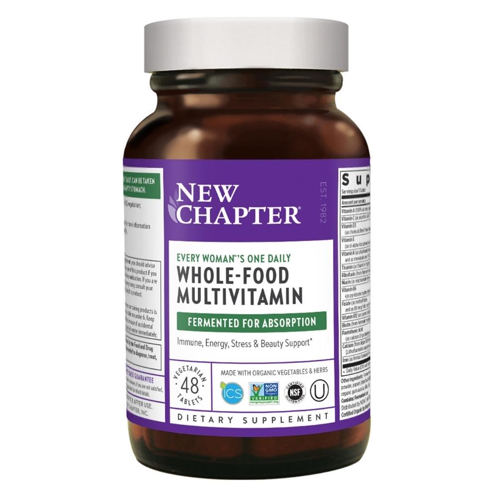 New Chapter Every Woman's One Daily 48 Tablets Vitamins New Chapter