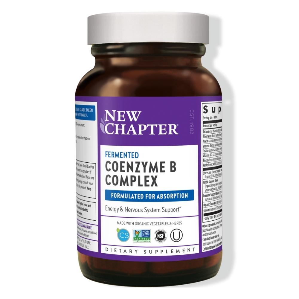 New Chapter Fermented Vitamin B Complex 90 Vege Tablets Vitamins & Minerals New Chapter