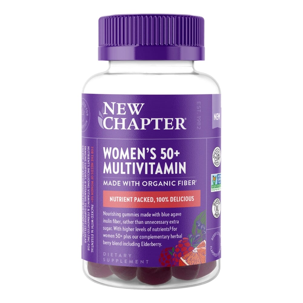 New Chapter Women's Multivitamin 50+ 90 Gummies Vitamins & Minerals New Chapter