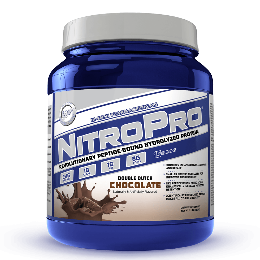Hi-Tech Pharmaceuticals NitroPro 1lb Protein Hi-Tech Pharmaceuticals (1059310338091)