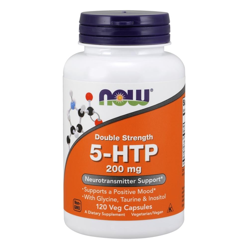 Now Foods 5-HTP 200 Mg 120 Vegetable Capsules Other Supplements Now Foods