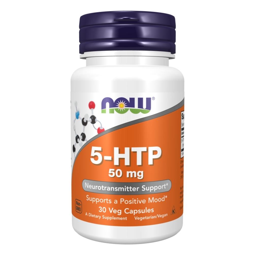 Now Foods 5-HTP 50 Mg 30 Capsules Other Supplements Now Foods