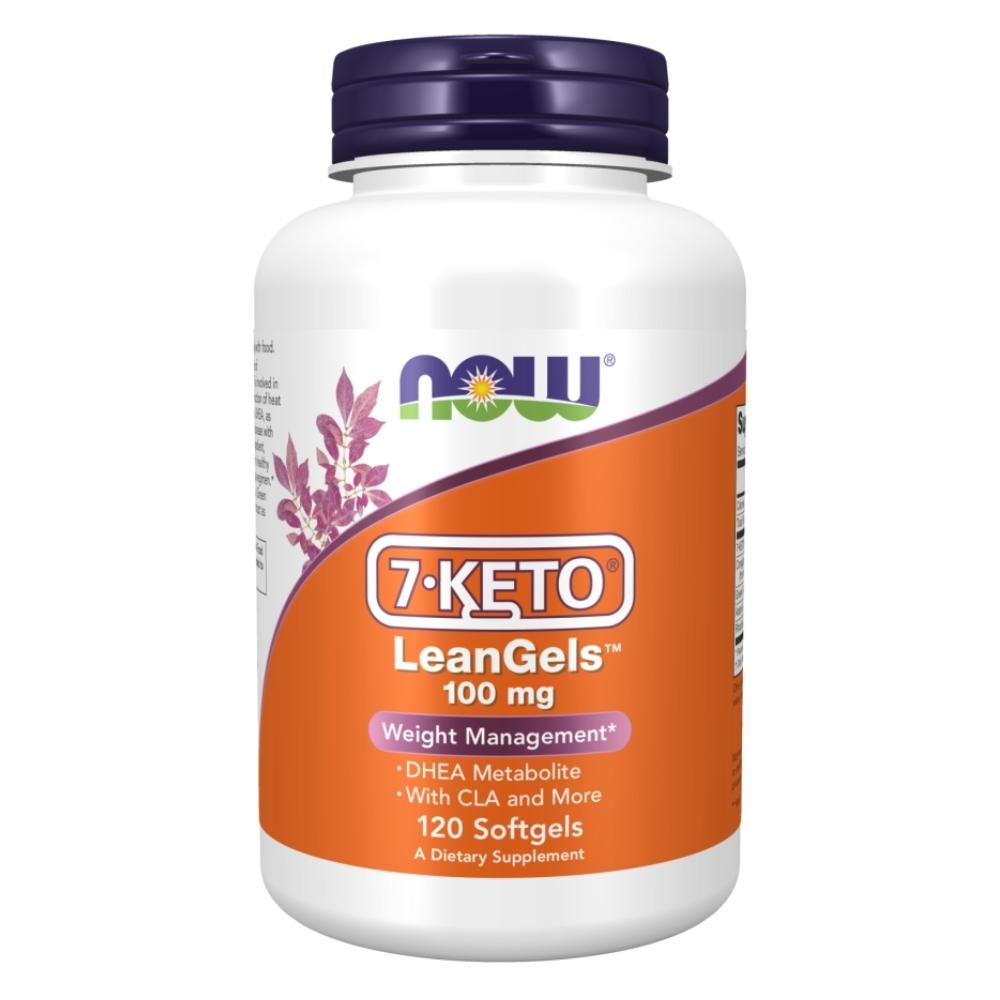 Now Foods 7-Keto 100 Mg Leangels 120 Soft Gels Diet/Energy Now Foods