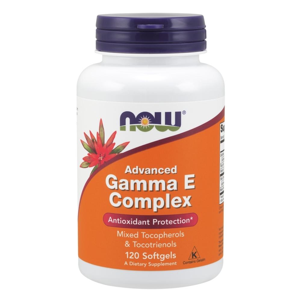 Now Foods Advanced Gamma E 120 Soft Gels Antioxidants / CoQ-10 Now Foods