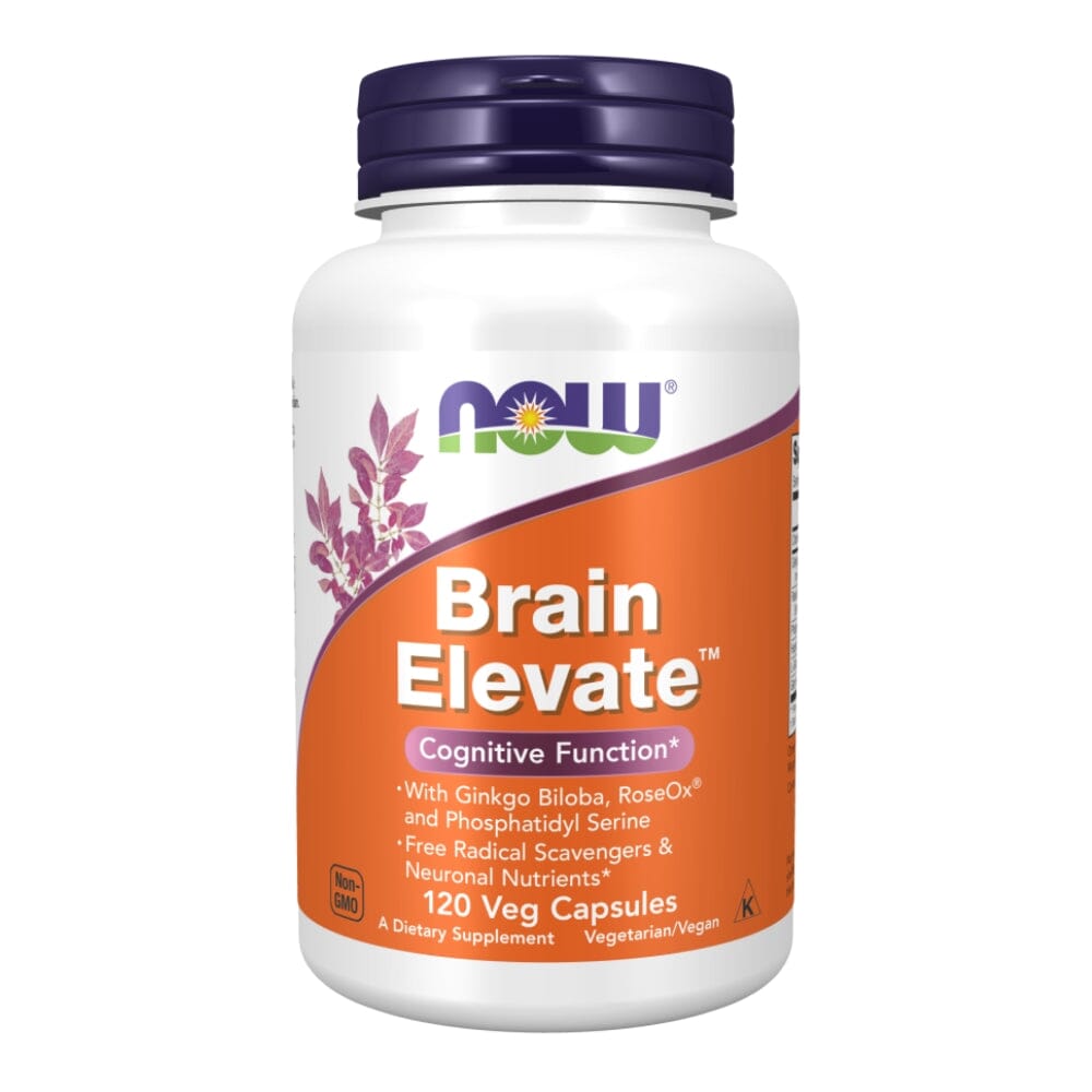 Now Foods BRAIN ELEVATE 120 Vege Capsules Specialty Health Products Now Foods