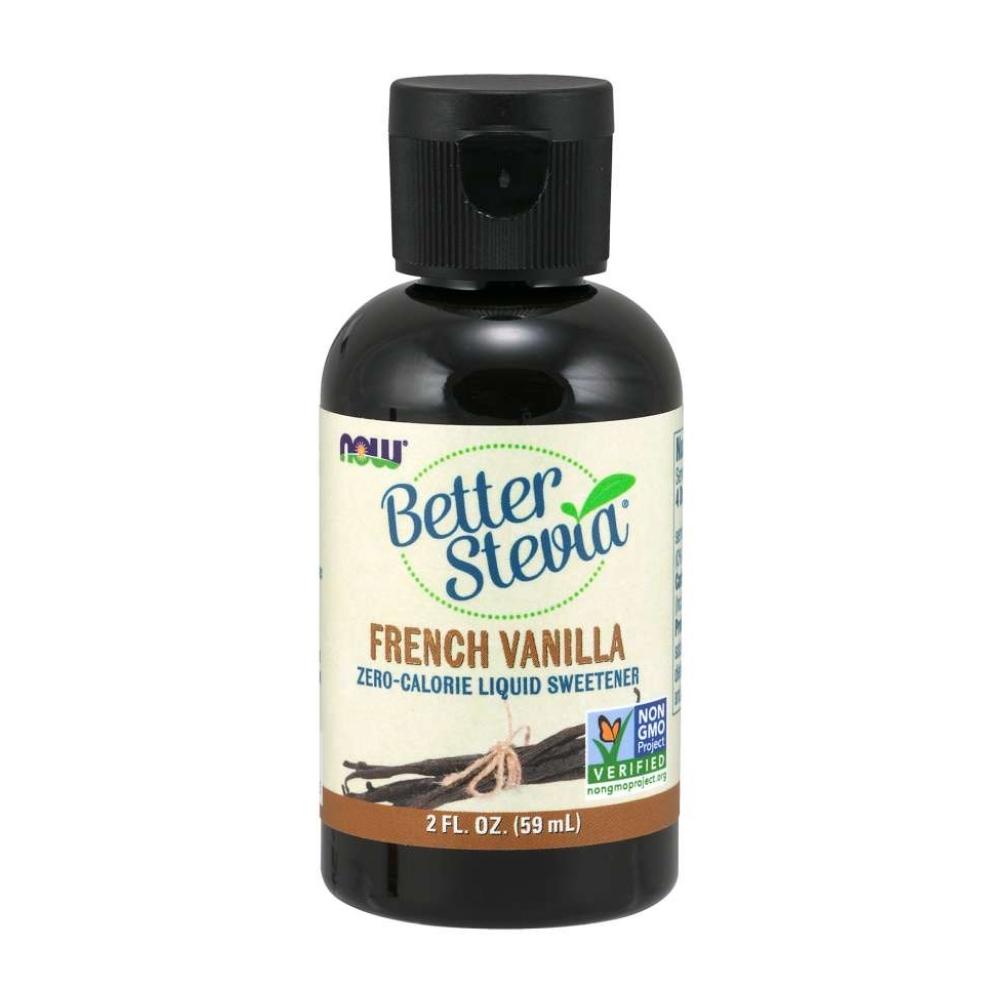 Now Foods Better Stevia Vanilla Liquid 2 Oz Now Foods
