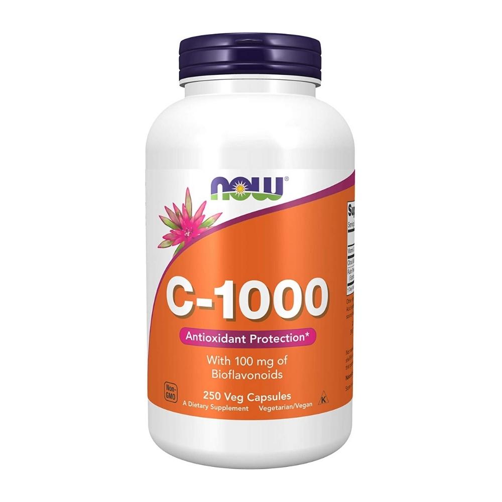 Now Foods C-1000 w/Bioflavanoids 250 Capsules Vitamins Now Foods