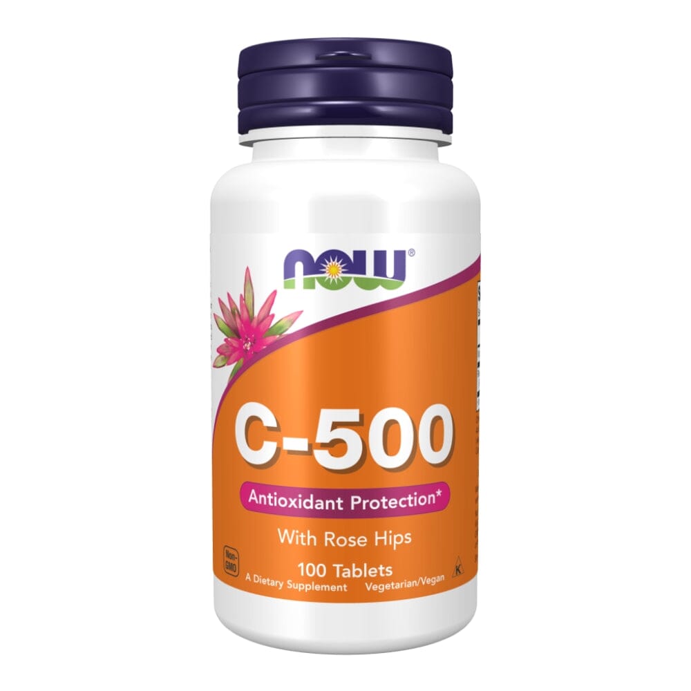 Now Foods C-500 complex Bioflav, Acerola, RH 100 Tablets Vitamins & Minerals Now Foods