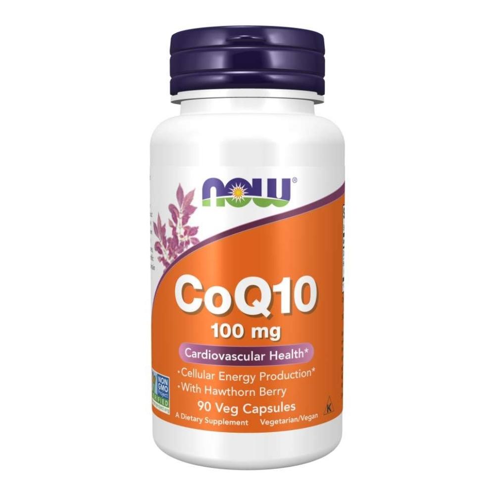 Now Foods CoQ10 100 Mg 90 Vegetable Capsules Antioxidants / CoQ-10 Now Foods