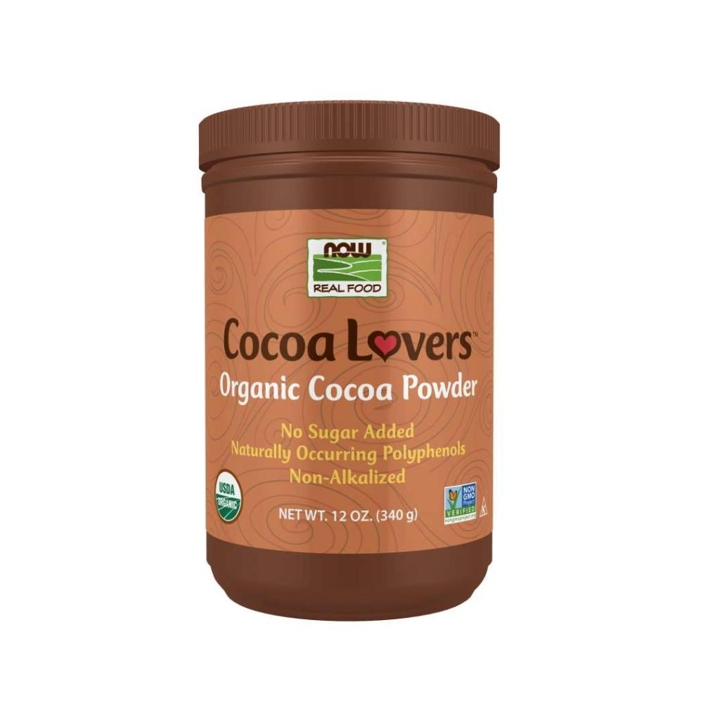 Now Foods Cocoa Powder Pure Organic 12 Oz Foods & Snacks Now Foods