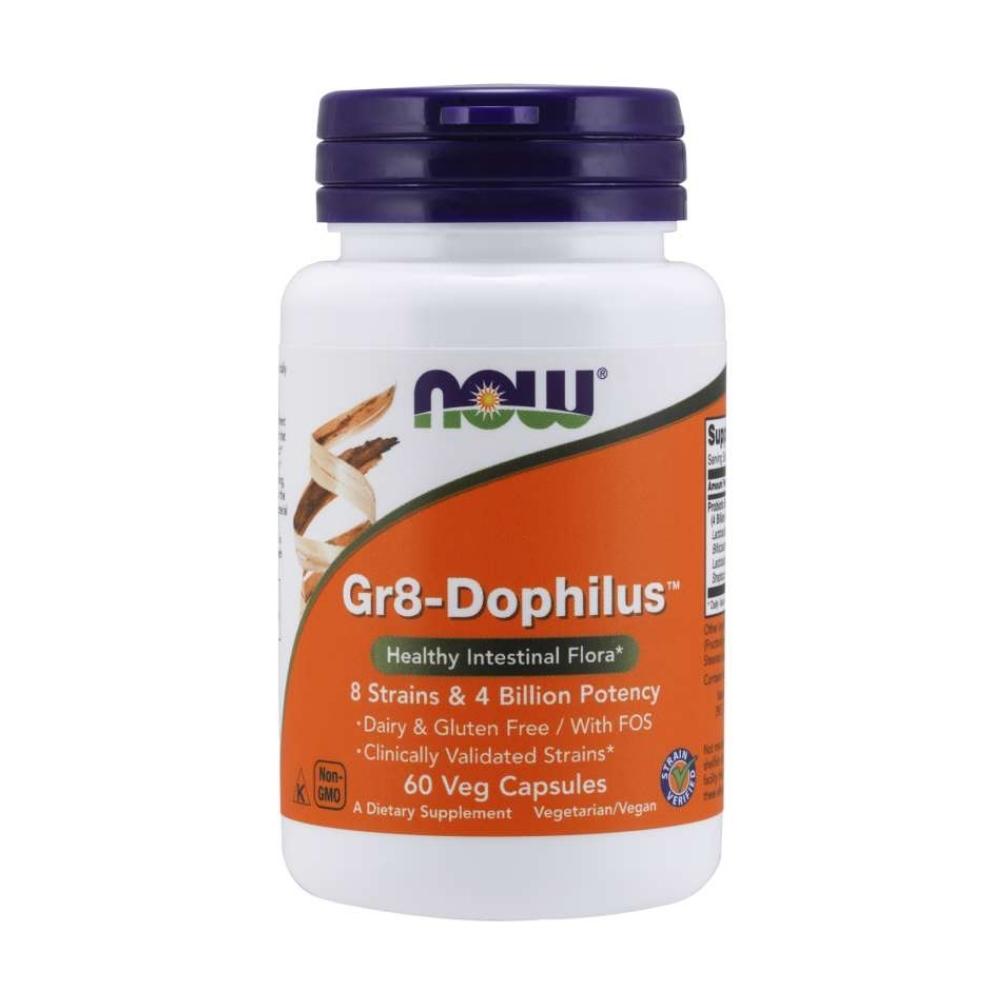 Now Foods Gr 8 Dophilus - Enteric 60 Vegetable Capsules Now Foods
