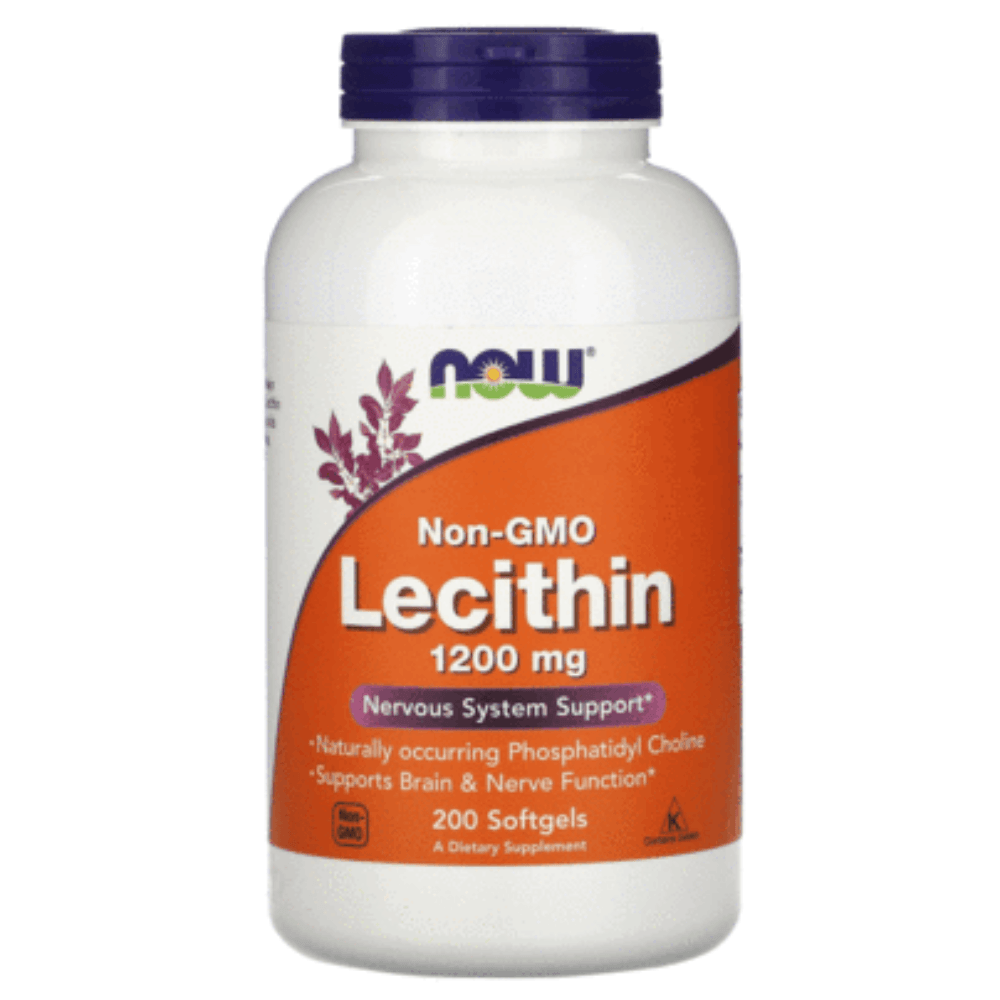 Now Foods Lecithin 1200 Mg 200 Soft Gels Now Foods