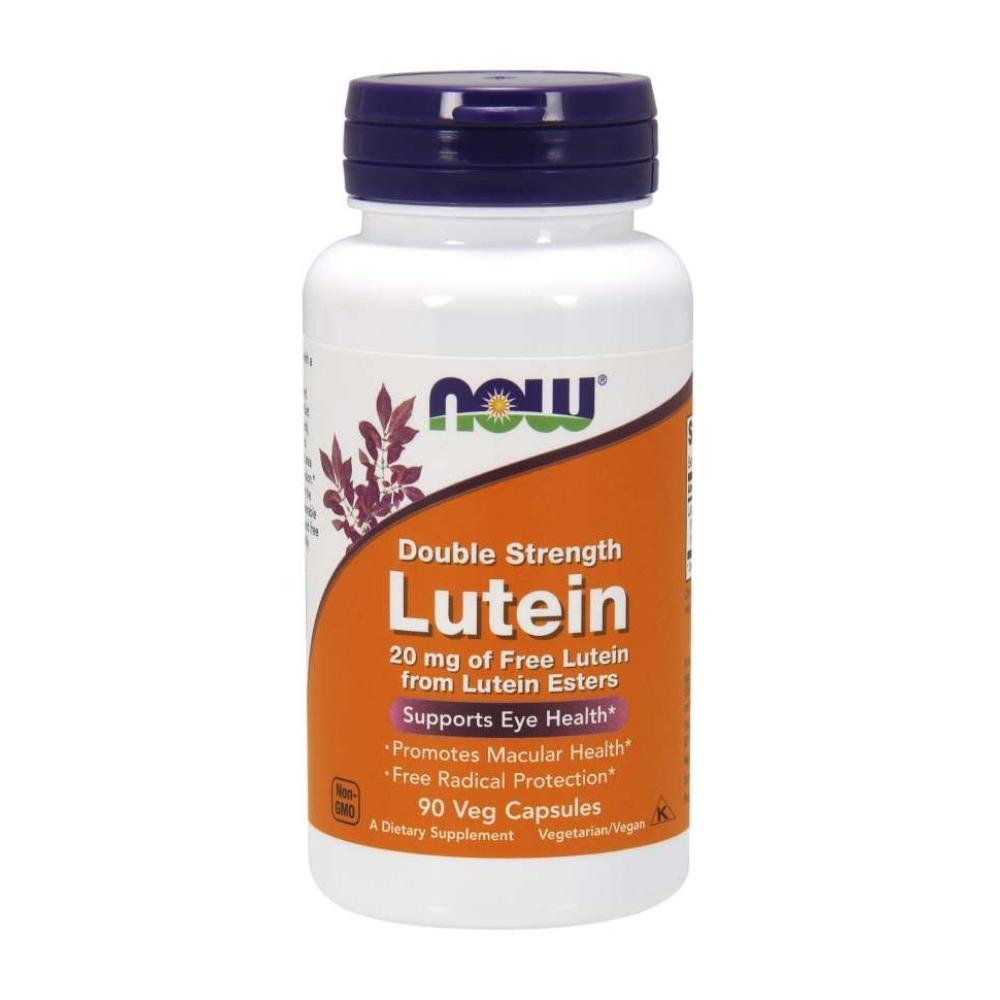 Now Foods Lutein 20 Mg (From Esters) 90 Vegetable Capsules Personal Care Now Foods