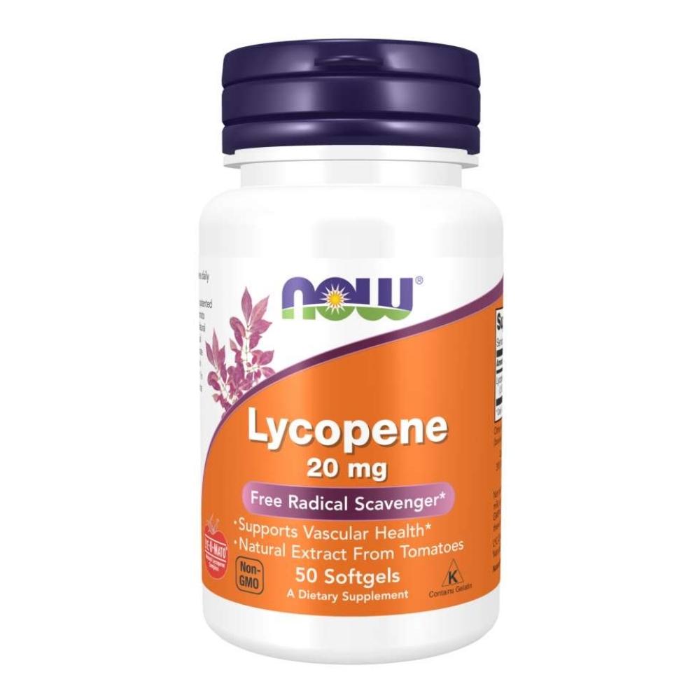 Now Foods Lycopene 20 Mg 50 Soft Gels Digestive Health / Probiotics Now Foods
