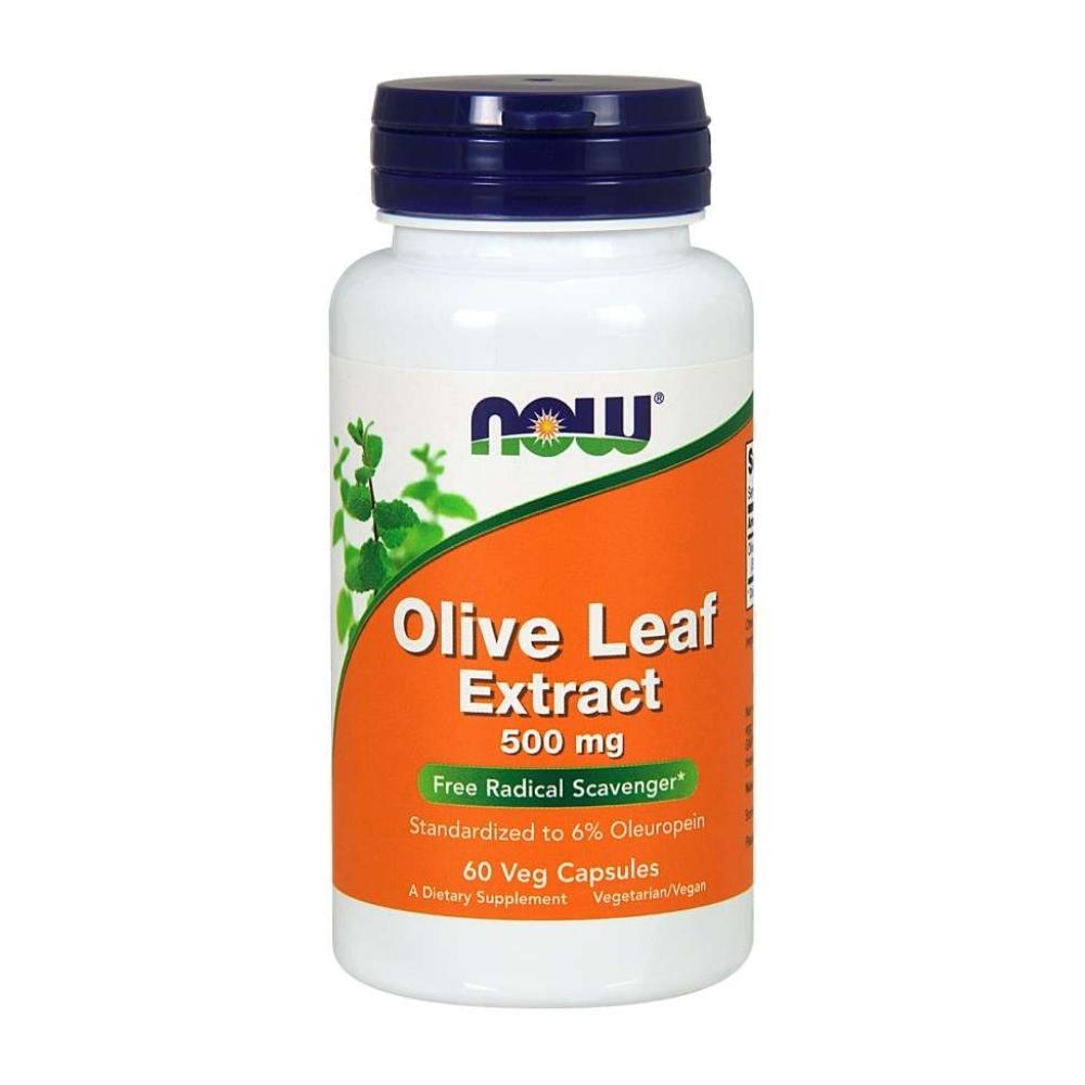 Now Foods Olive Leaf Ext 500 Mg 60 Vegetable Capsules Antioxidants / CoQ-10 Now Foods