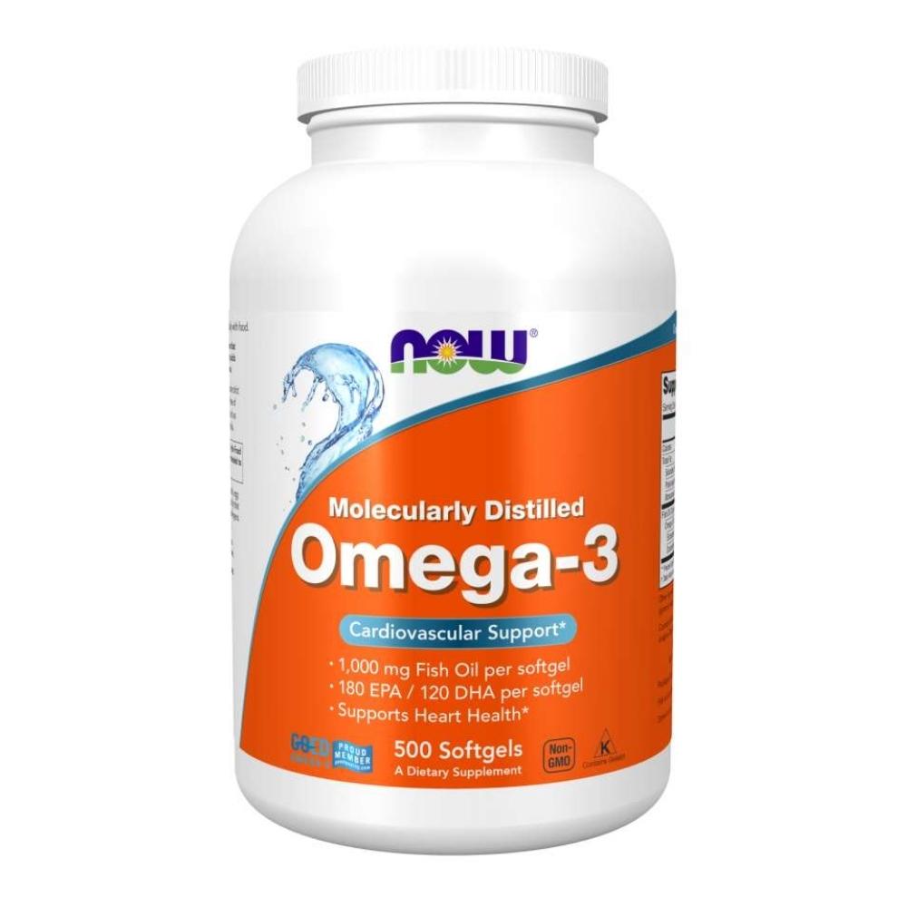 Now Foods Omega-3 1000 Mg 500 Soft Gels Now Foods