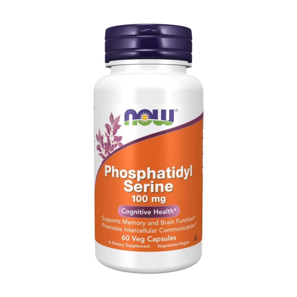 Now Foods Phosphatidyl Serine 100 Mg 60 Vegetable Capsules Cognitive Now Foods