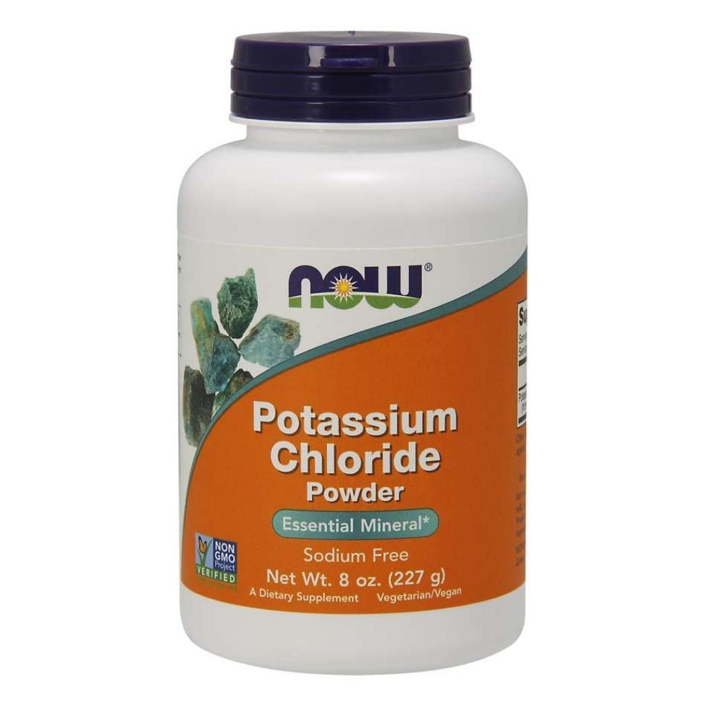 Now Foods Potassium Chloride Powder 8 Oz Now Foods