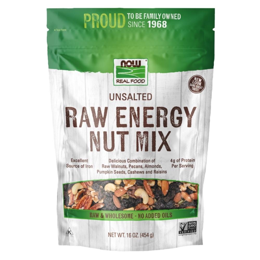 Now Foods Raw Energy Nut Mix 1 lb Foods & Snacks Now Foods