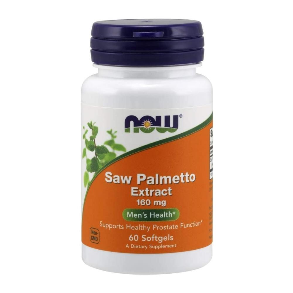 Now Foods Saw Palmetto 160 Mg 60 Softgels Now Foods