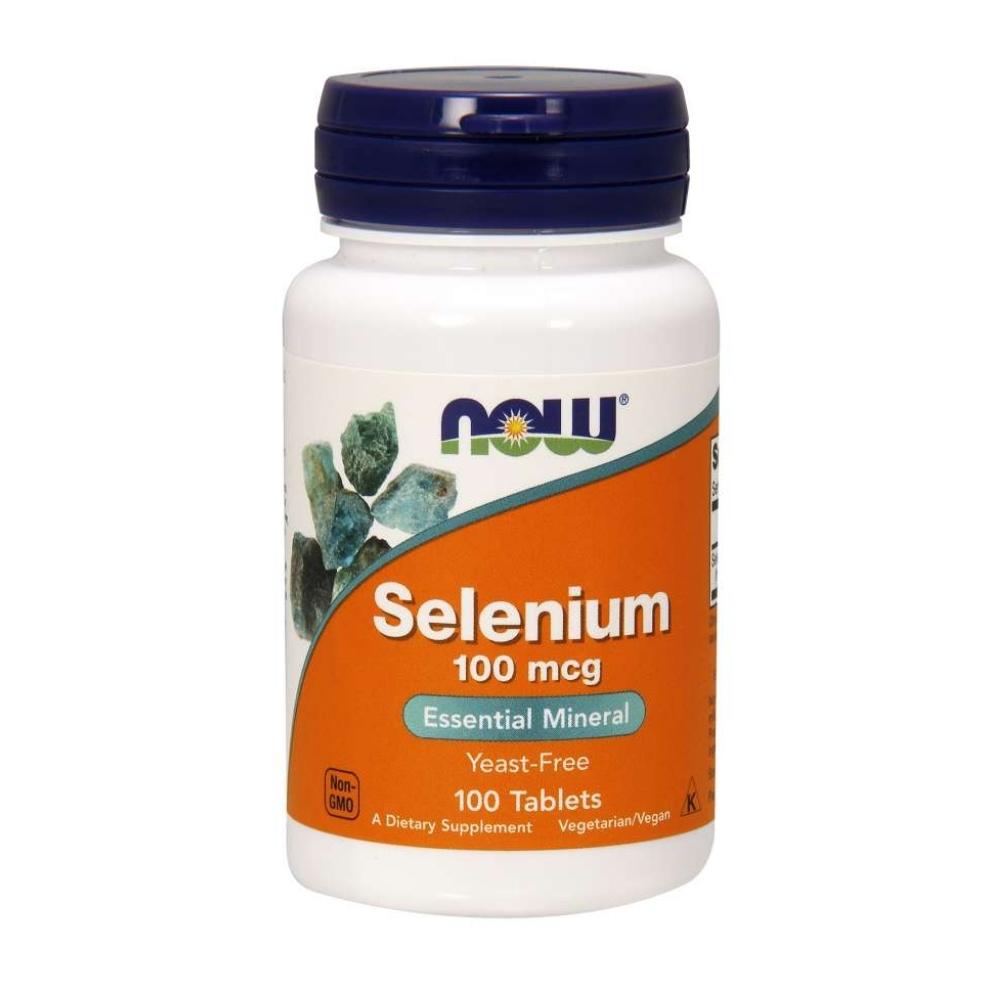 Now Foods Selenium 100 Mcg 100 Tablets Minerals Now Foods