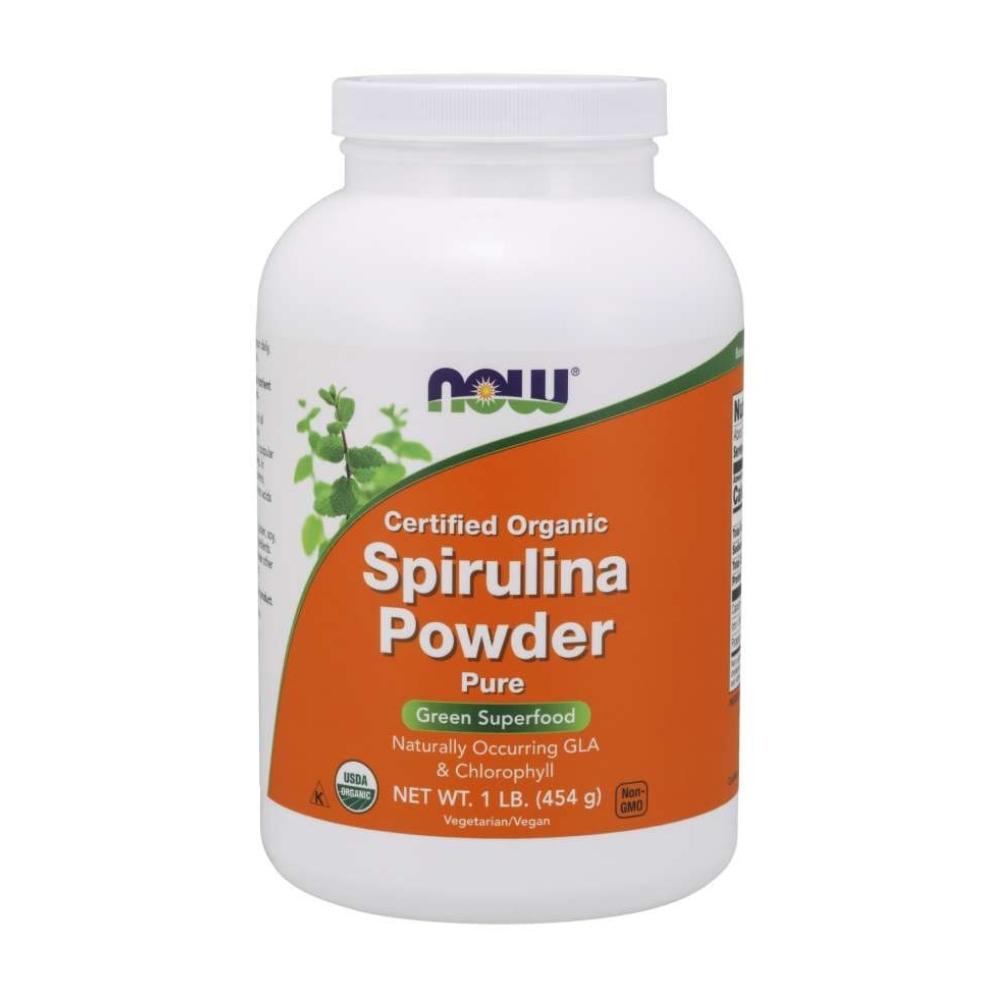 Now Foods Spirulina Powder Organic 1 Lb Amino Acids Now Foods